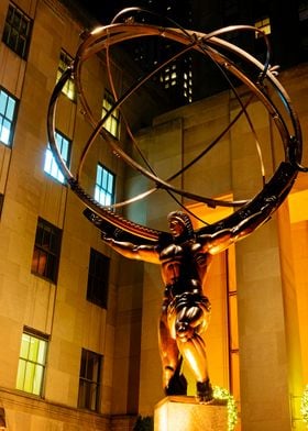 Atlas Statue Rockefeller