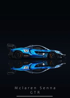 Mclaren Senna GTR Race Car