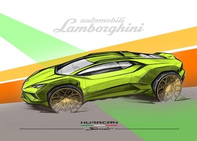 HURACAN STERRATO SKETCH