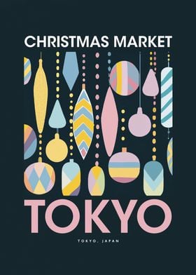 Tokyo Christmas Market Art