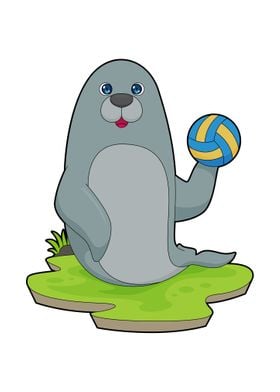Seal Volleyball player