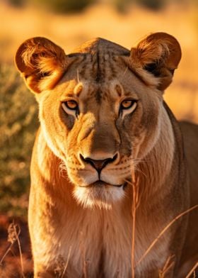 Lioness Wildlife Photo