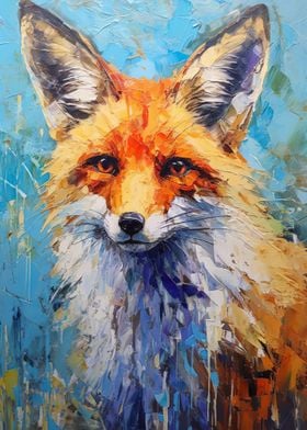 Palette Fox painting