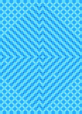 Blue Abstract Illusion