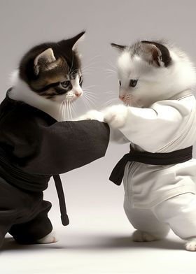 Ninja Assassin Cat Funny