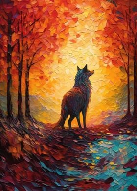 Wolf Colorful