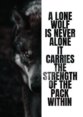 Lone Wolf Motivational