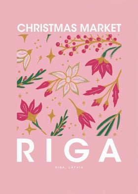 Riga Christmas Market Art