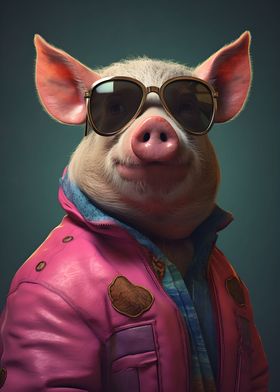 80s Style Pig
