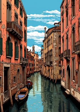 Venise Italy canals