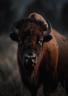 Herd of bison