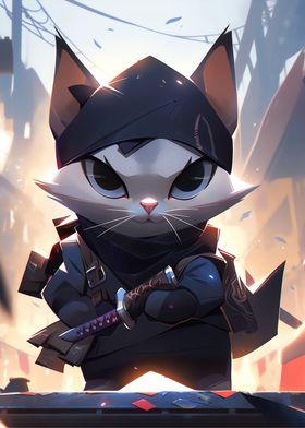 Samurai Cat