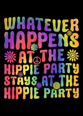 Funny Hippie Tie Dye Peace