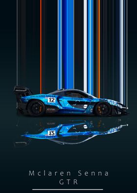 Mclaren Senna GTR Race Car