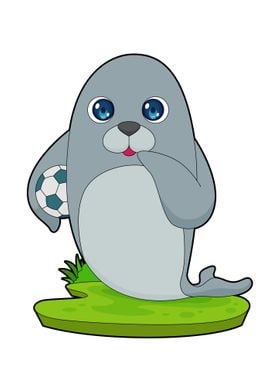 Seal Soccer player Soccer