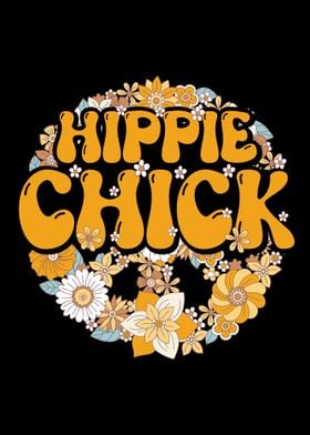 Funny Hippie Floral Groovy