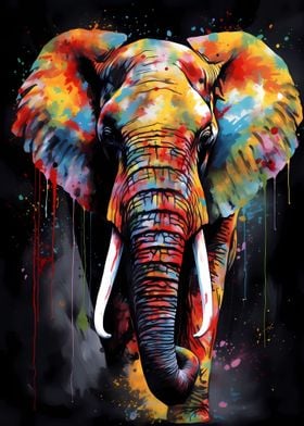 Elefant Posters | Prints, Shop Pictures, Paintings Online Displate Unique - Metal