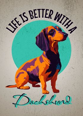 Dachshund Dog Lovers Art