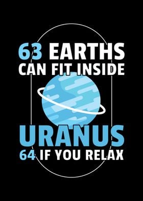 63 Earth Can Fit Uranus