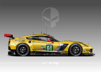 CORVETTE RACING C7R JAKE