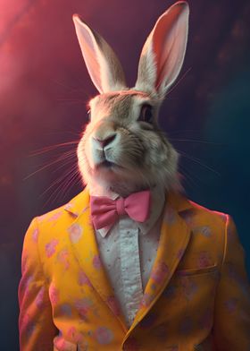 80s Style Rabbit