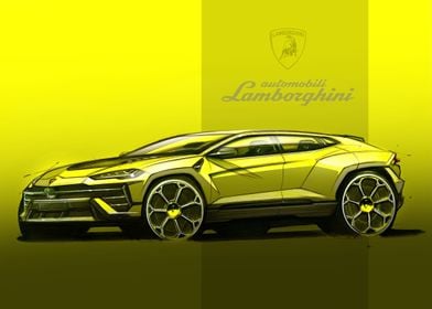 URUS PERFORMANTE SKETCH