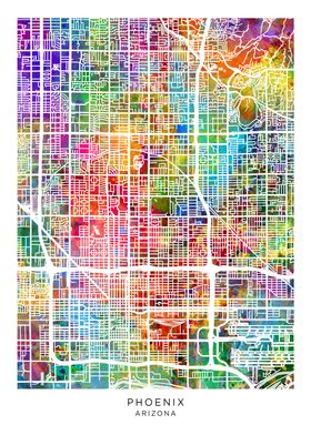 Phoenix Arizona Map