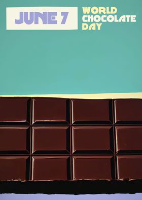 Chocolate Vintage Poster