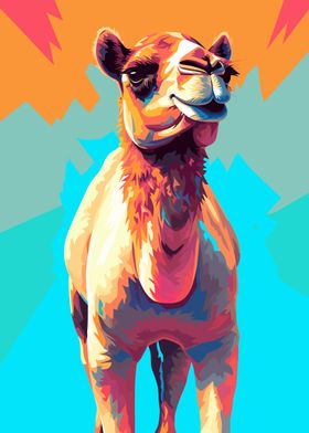 Camel Nature Animal WPAP