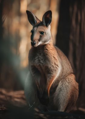 Adorable wallaby