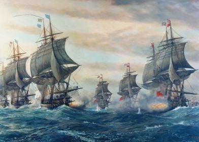 Battle Of Virginia Capes