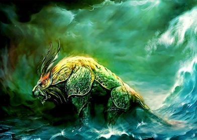 animals mythology in sea