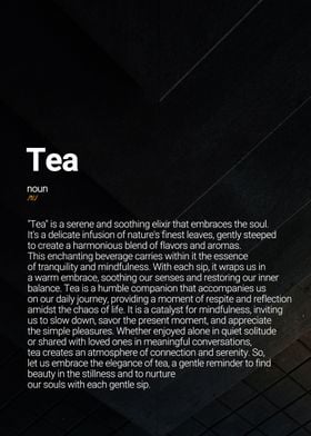 Tea