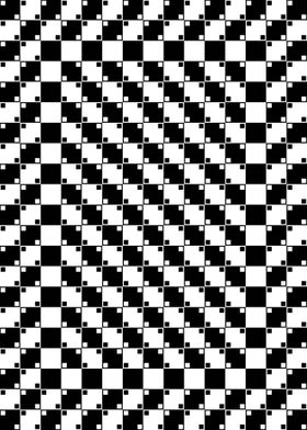 Square Hypnotic Illusion
