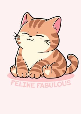 Feeling Fabulous Cat