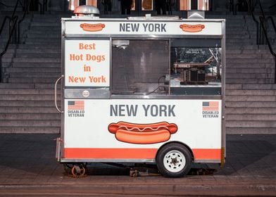 NYC Hot Dog Stand
