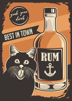 Cat Rum meme