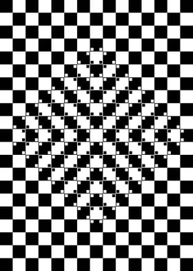 Square Hypnotic Illusion