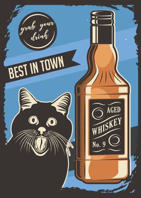 Cat Whiskey meme