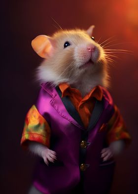 80s Style Hamster