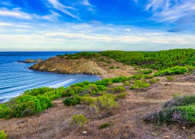 Sea landscape nature