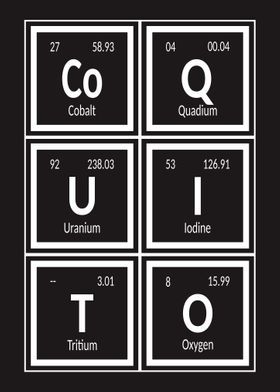 Coquito Periodic Table 