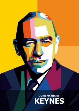 keynes wall art