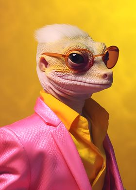 80s Style Gecko