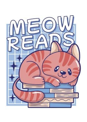 Cat and Books