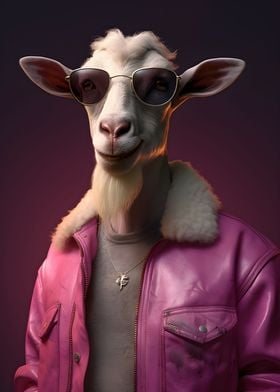 80s Style Goat