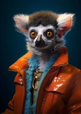 80s Style Lemur