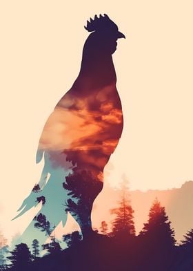 Chicken Silhouette