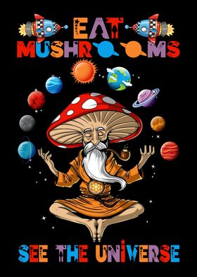 Mushrooms See The Universe