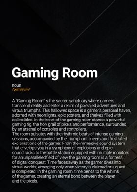 Gaming Room